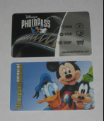 Above - Ride PhotoPass card<br> Below - Annual Passport can be used as a PhotoPass