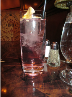 Rose soda from Carthay Circle Theater